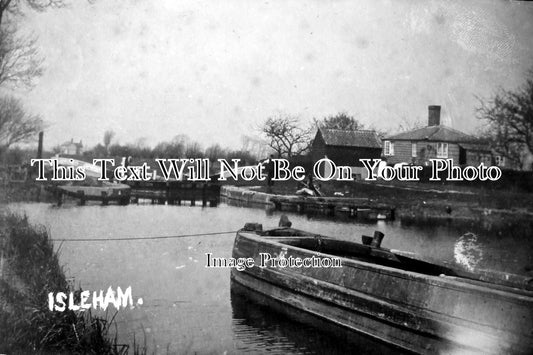 CA 214 - Isleham Lock, River Lark, Cambridgeshire c1908