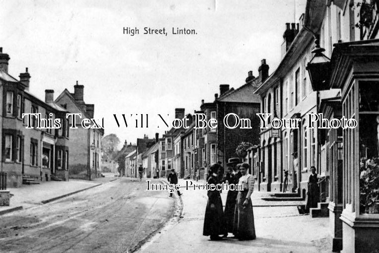 CA 216 - High Street, Linton, Cambridgeshire c1912