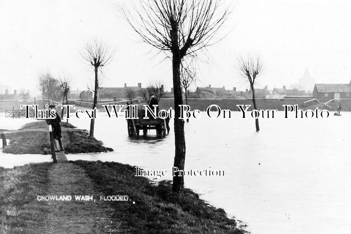 CA 282 - Flooded Crowland Wash, Near Peterborough, Cambridgeshire