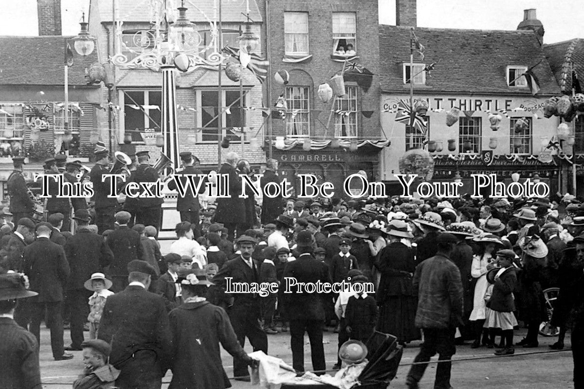 CA 295 - Celebrations In St Neots, Cambridgeshire c1911