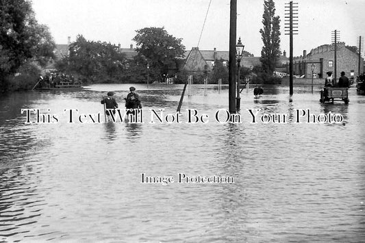 CA 296 - The Lode, Stanground Flood, Peterborough, Cambridgeshire 1912