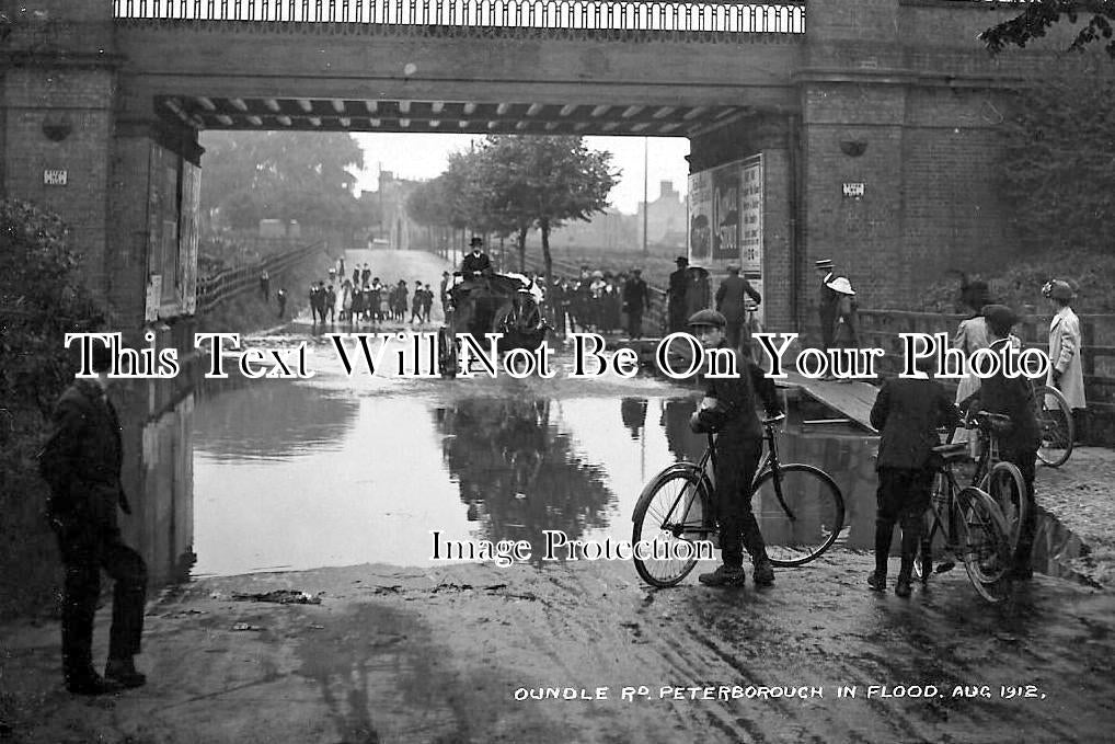 CA 301 - Oundle Road Flood, Peterborough, Cambridgeshire August 1912