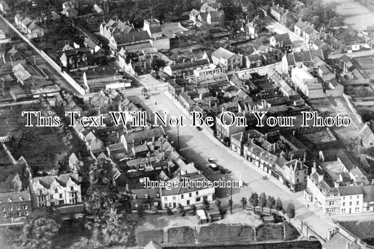 CA 339 - Aerial View Of March, Cambridgeshire c1928