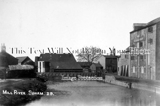 CA 349- The Mill River Soham, Cambridgeshire c1933