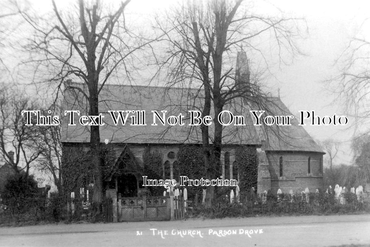 CA 357 - The Church, Parsons Drove, Cambridgeshire c1920