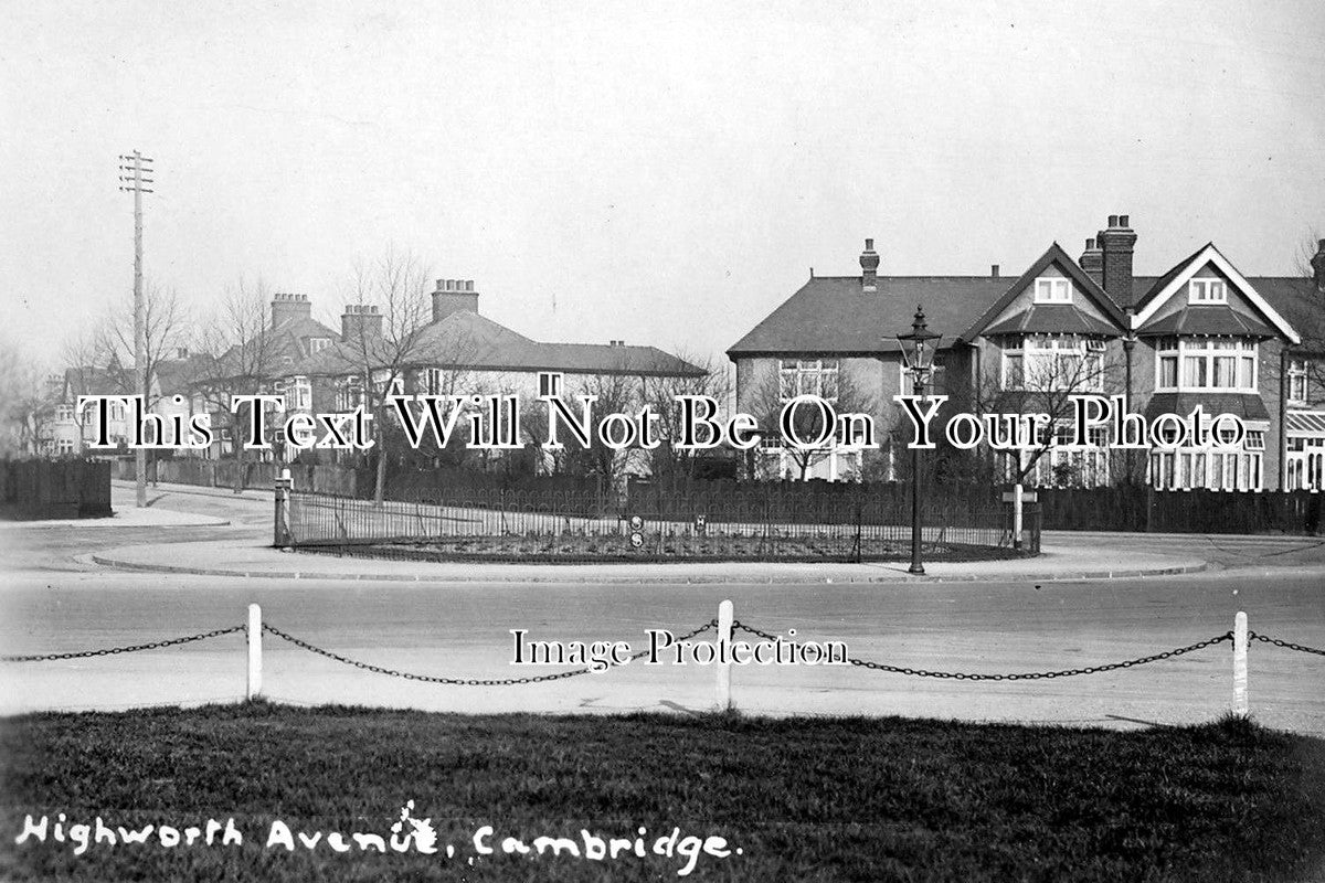 CA 366 - Highworth Avenue, Cambridge, Cambridgeshire c1928