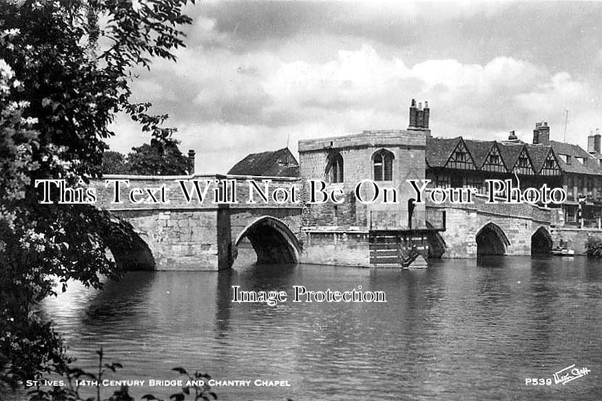 CA 385 - St Ives Bridge & Chapel, Cambridgeshire