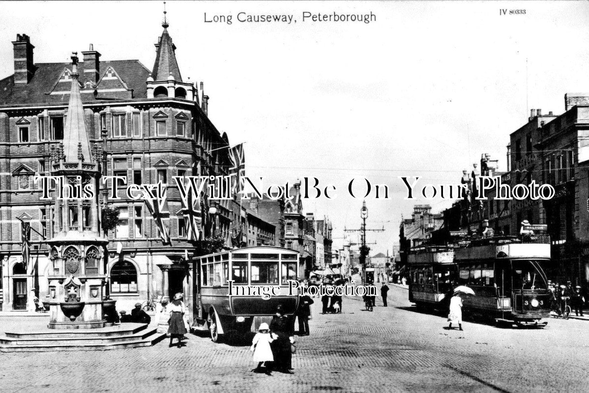 CA 406 - Long Causeway, Peterborough, Cambridgeshire c1918