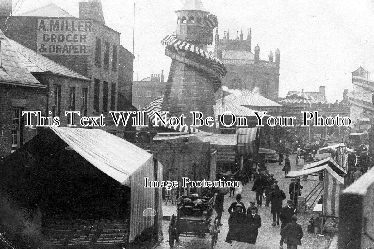 CA 414 - Fun Fair At Wisbech, Cambridgeshire c1908