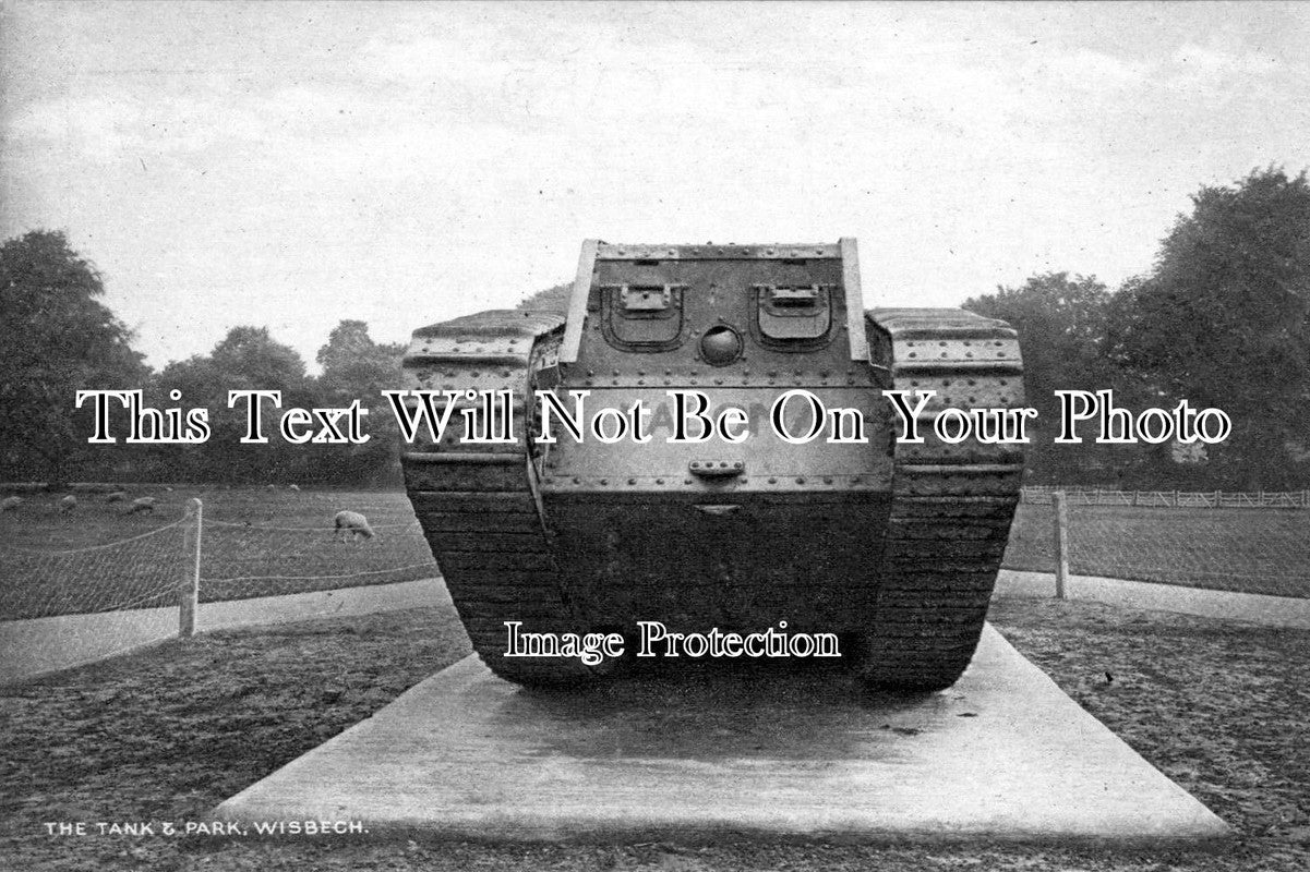 CA 421 - The WW1 Tank & Park, Wisbech, Cambridgeshire