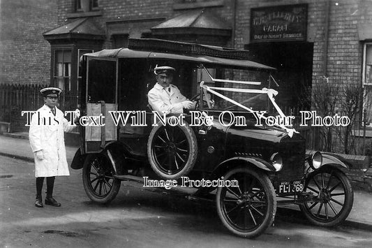 CA 43 - Hackney Carriage, Peterborough, Cambridgeshire c1923