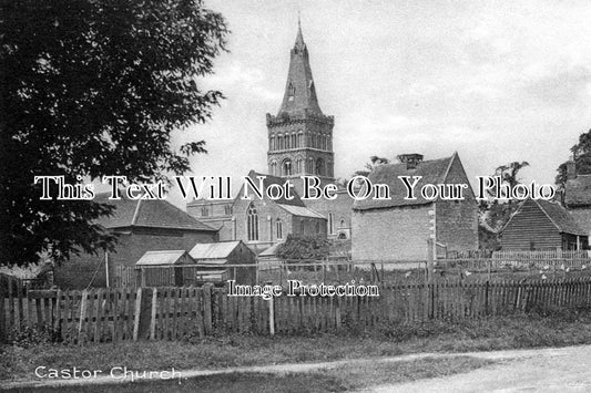 CA 431 - Castor Church Near Peterborough, Cambridgeshire c1946