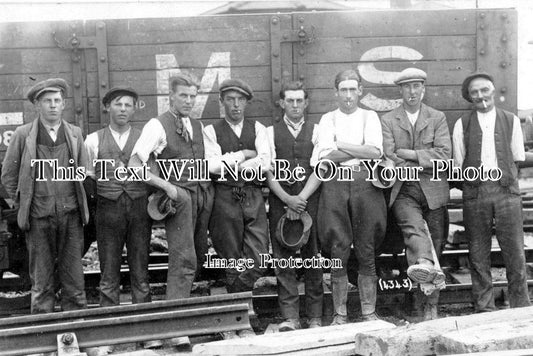 CA 436 - Railway Workers At Ely, Cambridgeshire c1925