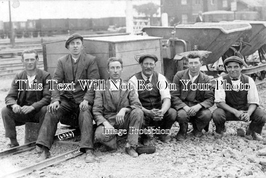 CA 438 - Railway Workers At Ely, Cambridgeshire c1925