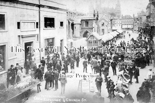 CA 44 - Peterborough Corn Exchange & Church Street, Cambridgeshire