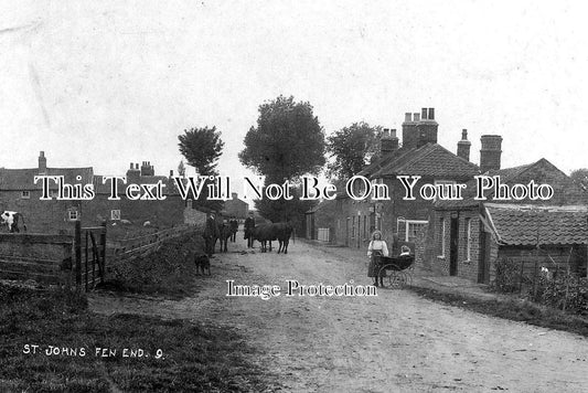 CA 477 - St Johns, Fen End, Cambridgeshire c1910