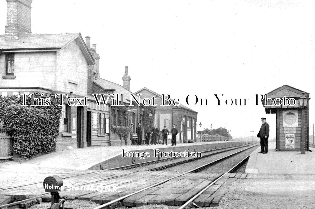 CA 487 - Holme Railway Station, Cambridgeshire