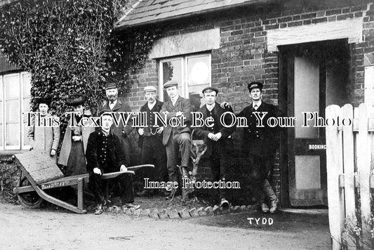 CA 489 - Tydd Railway Station, Cambridgeshire c1908