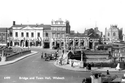 CA 515 - Bridge & Town Hall, Wisbech, Cambridgeshire