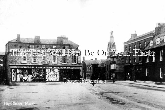 CA 54 - High Street, March, Cambridgeshire c1930