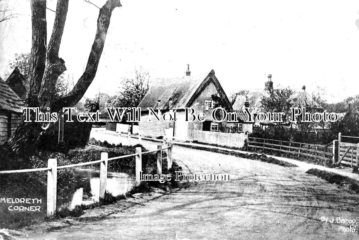 CA 556 - Meldreth Corner, Melbourn, Cambridgeshire c1914