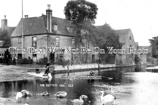 CA 561 - The Cutter Inn Pub, Inn, Cambridgeshire c1916