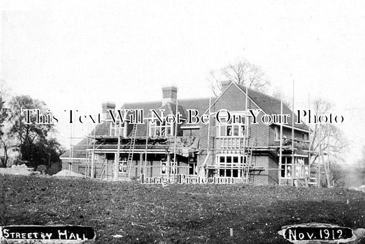 CA 569 - Streetly Hall Under Scaffolding, Cambridgeshire c1912