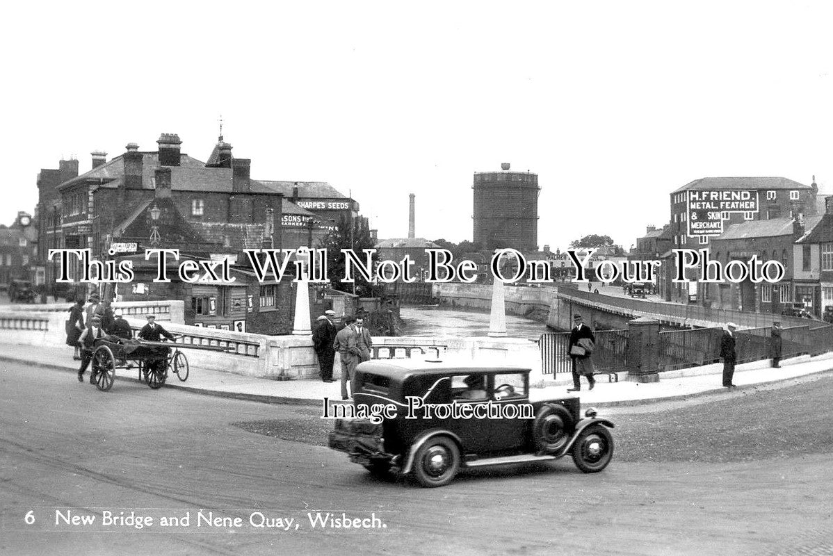 CA 598 - New Bridge & Nene Quay, Wisbech, Cambridgeshire