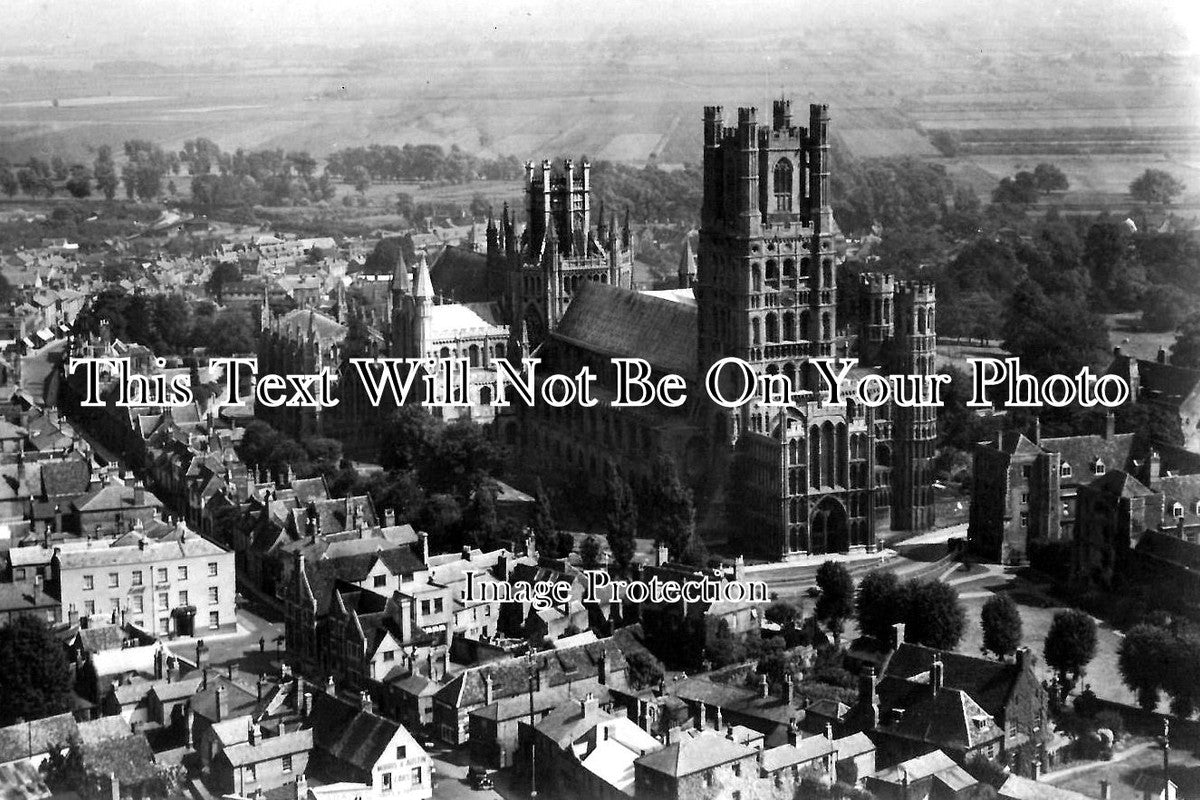 CA 62 - Ely Cathedral From The Air, Cambridgeshire