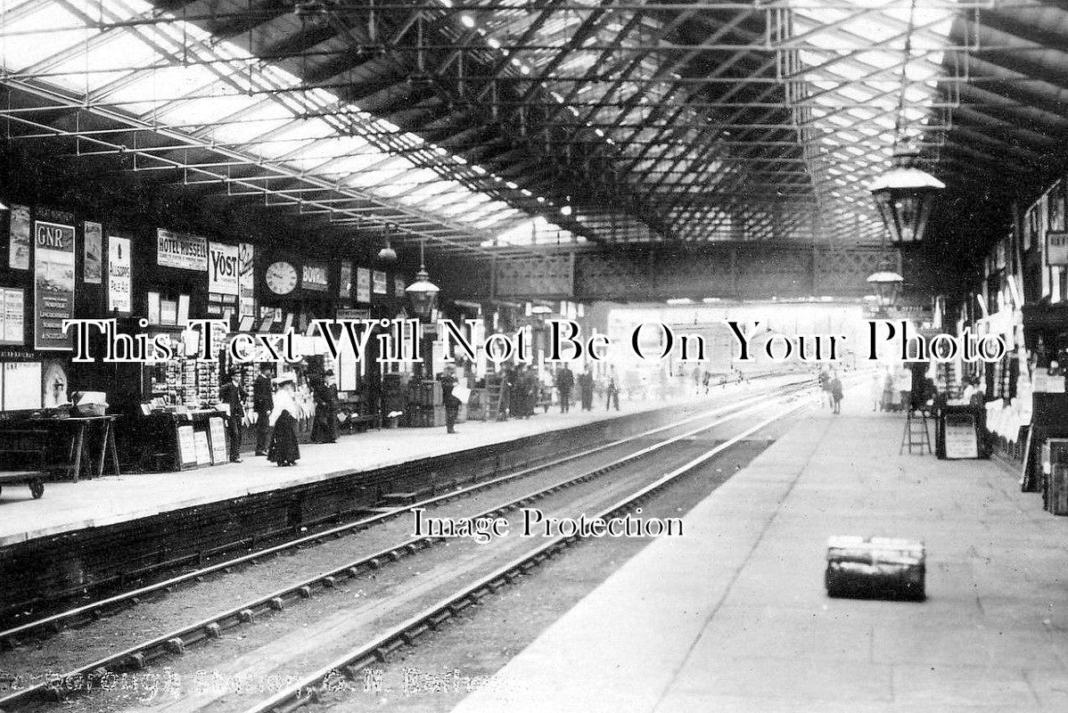 CA 624 - Peterborough Railway Station, Cambridgeshire c1910