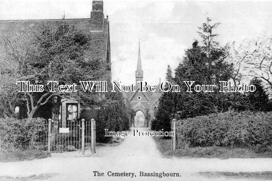 CA 64 - The Cemetery, Bassingbourn, Cambridgeshire c1917