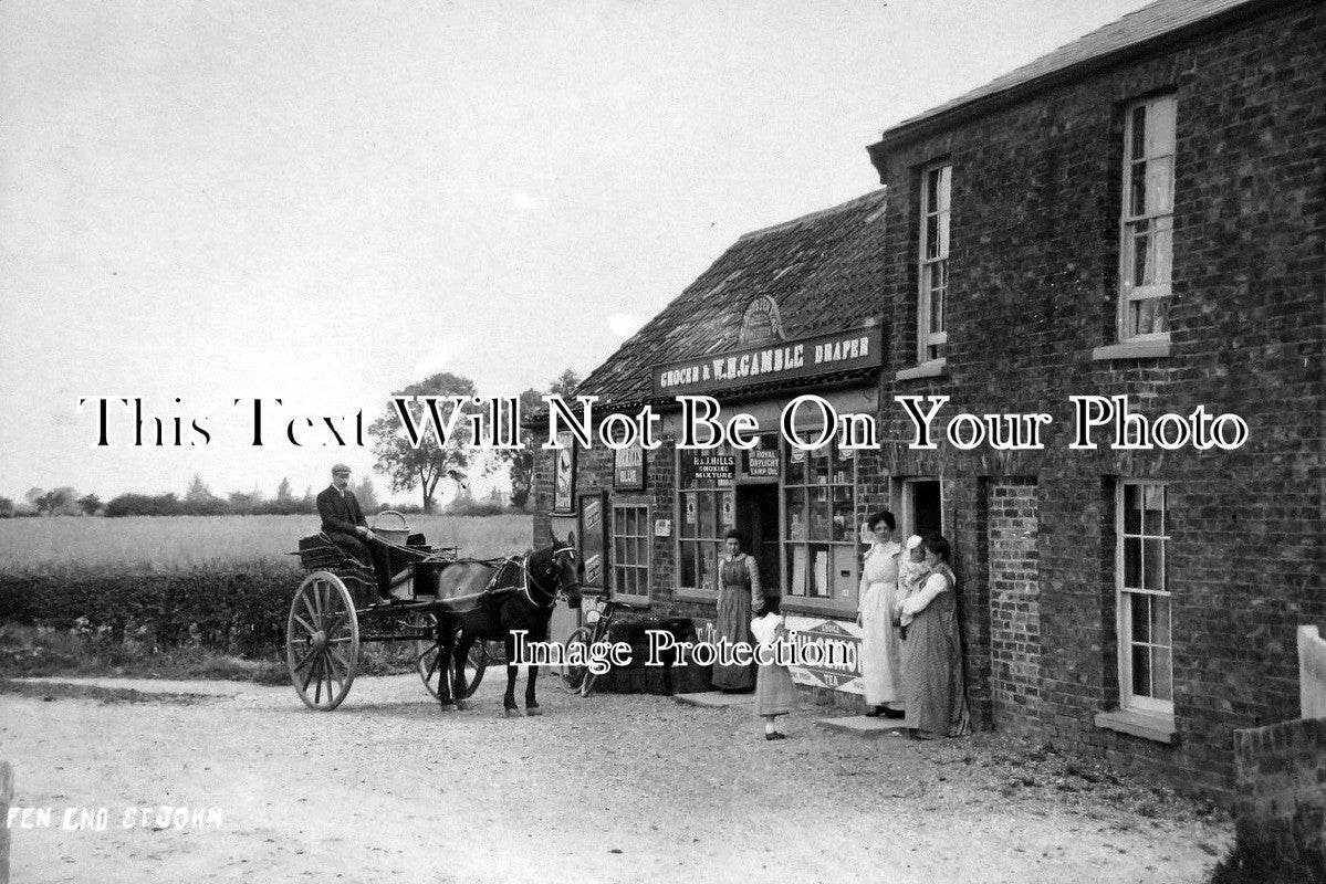 CA 66 - St Johns, Fen End Post Office, Cambridgeshire c1912