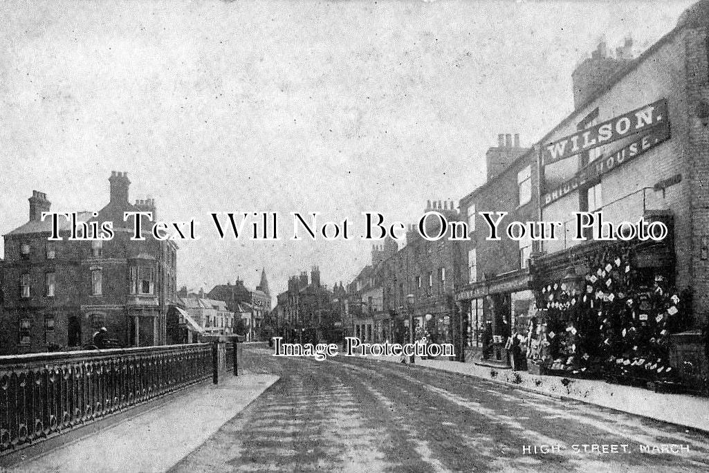 CA 67 - High Street, March, Cambridgeshire c1905