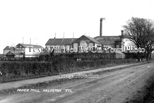 CA 679 - Paper Mill, Helpston, Cambridgeshire c1917