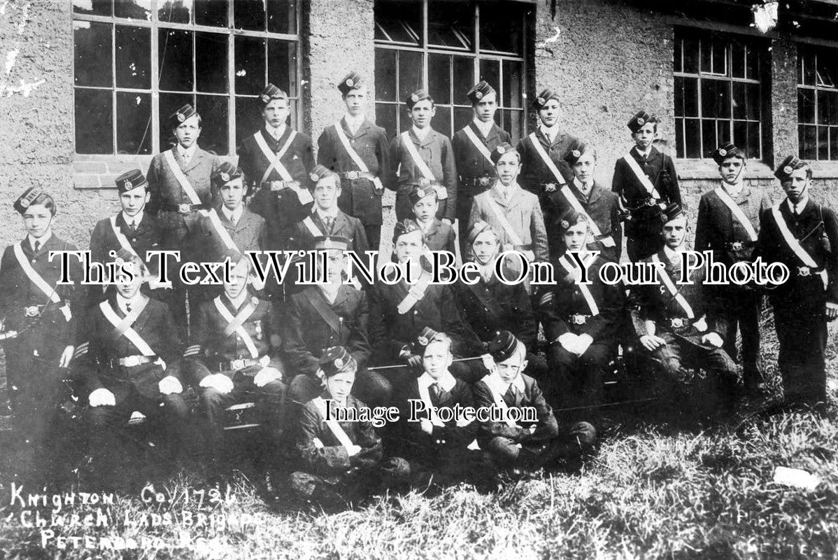 CA 690 - The Church Lads Brigade, Peterborough, Cambridgeshire 1907