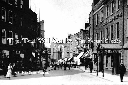 CA 72 - High Street, Wisbech, Cambridgeshire c1925