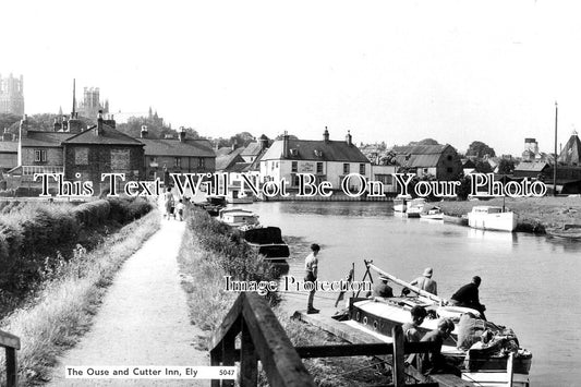 CA 758 - River Ouse, Cutter Inn, Ely, Cambridgeshire