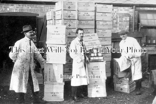 CA 777 - Fruit Growers Jam Consignment for WW1 Troops, Wisbech, Cambridgeshire