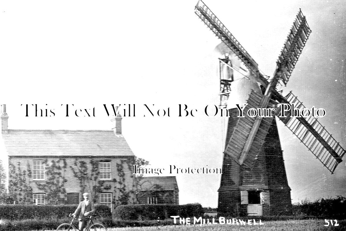 CA 864 - Burwell Windmill, Mill, Cambridgeshire