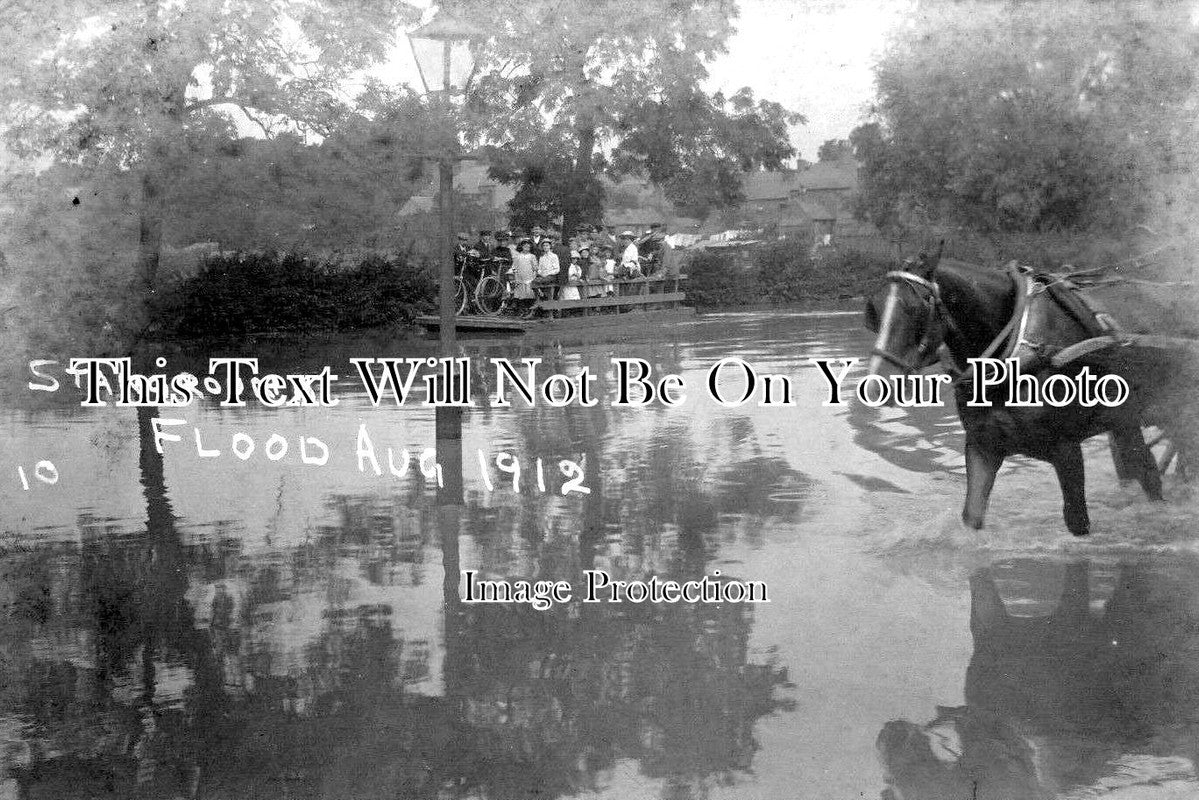 CA 873 - Stanground Floods, Peterborough, Cambridgeshire 1912