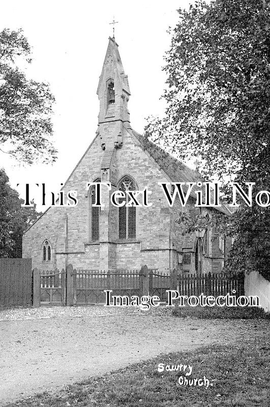 CA 877 - Sawtry Church, Cambridgeshire c1920