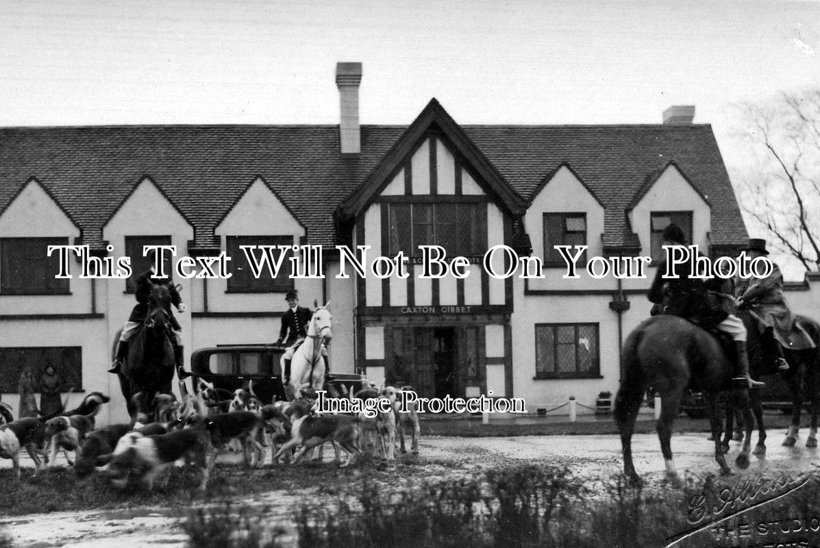 CA 88 - Fox Hunt Meet, Caxton Gibbet Pub, Cambridgeshire