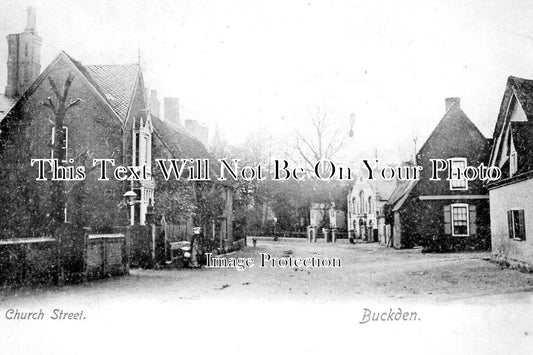 CA 893 - Church Street, Buckden, Cambridgeshire c1910