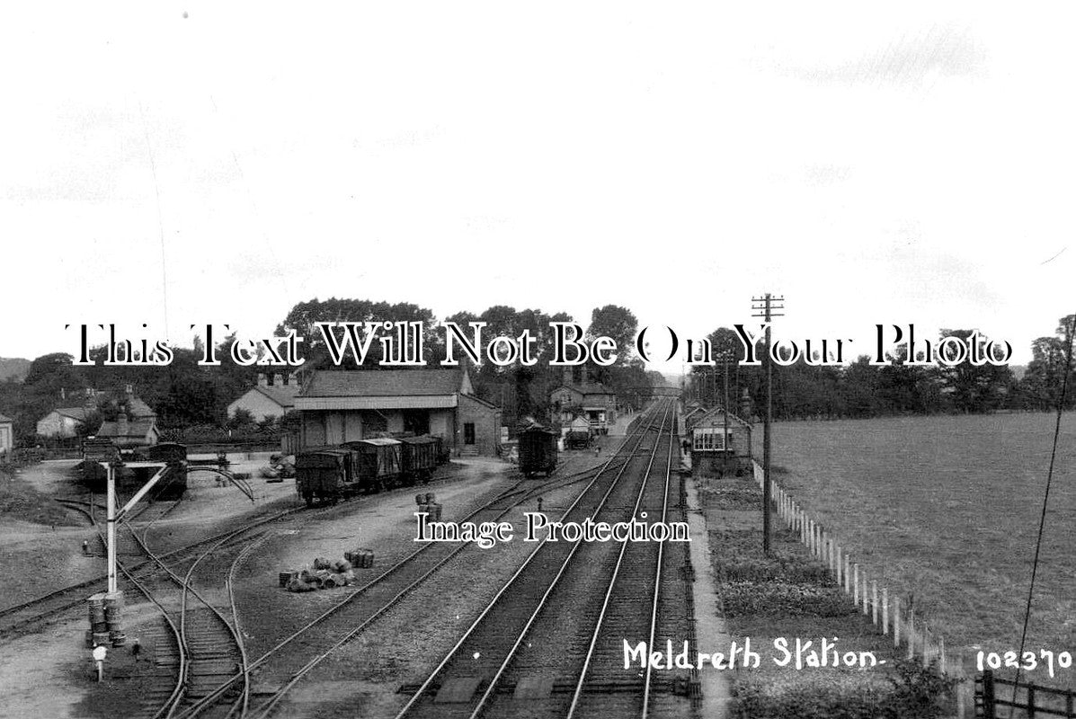 CA 951 - Meldreth Railway Station, Cambridgeshire