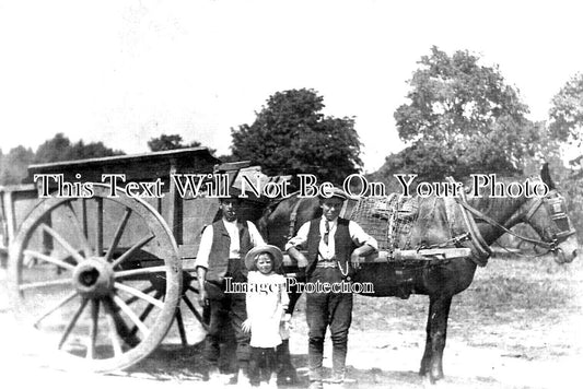 CA 978 - Stow Cum Quay Horse & Cart, Cambridgeshire c1912