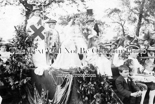 CH 1015 - Childrens Fete Pageant, Holmes Chapel, Cheshire c1905
