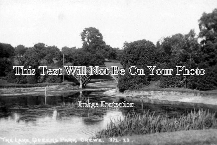 CH 1020 - The Lake, Queens Park, Crewe, Cheshire