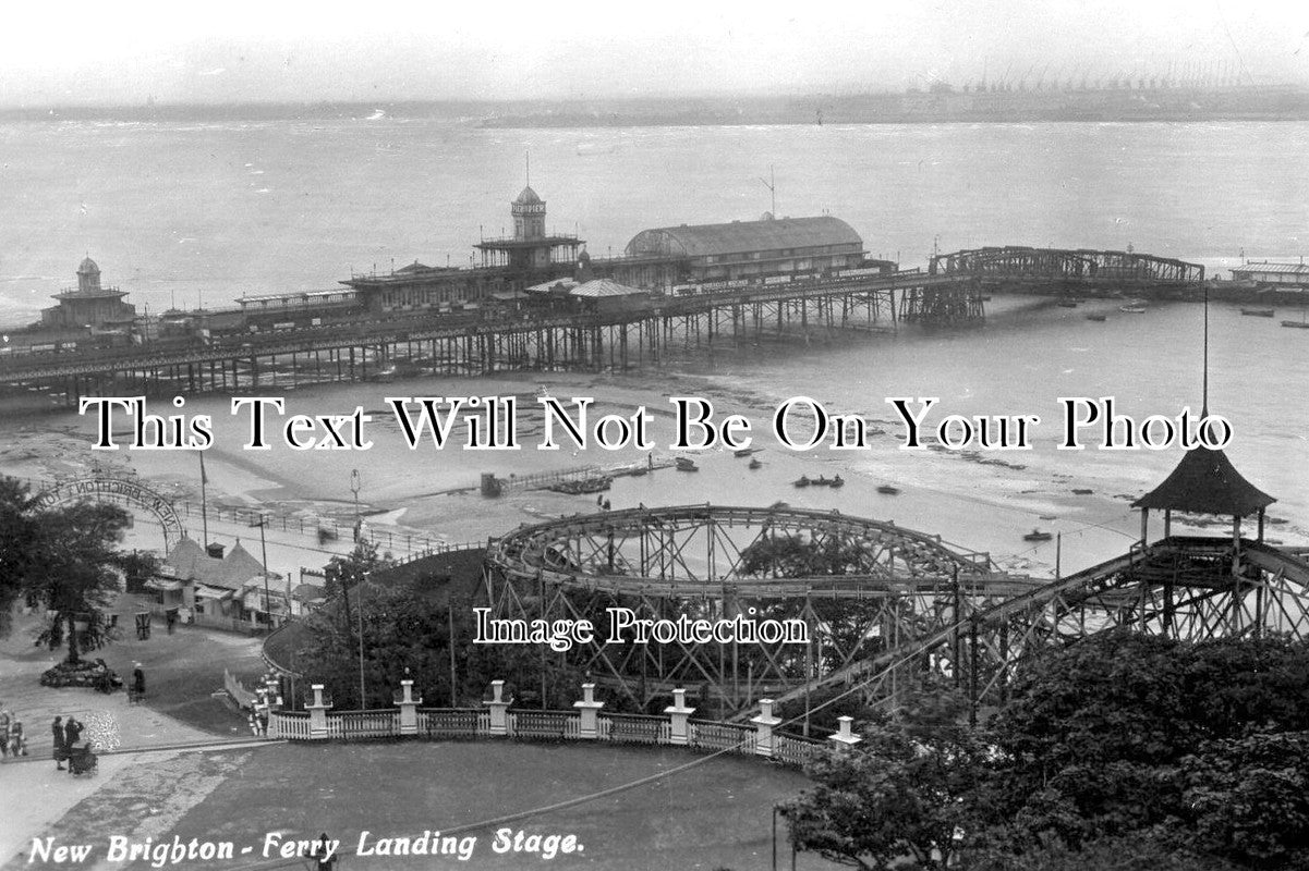 CH 1024 - Ferry Landing Stage, New Brighton, Cheshire