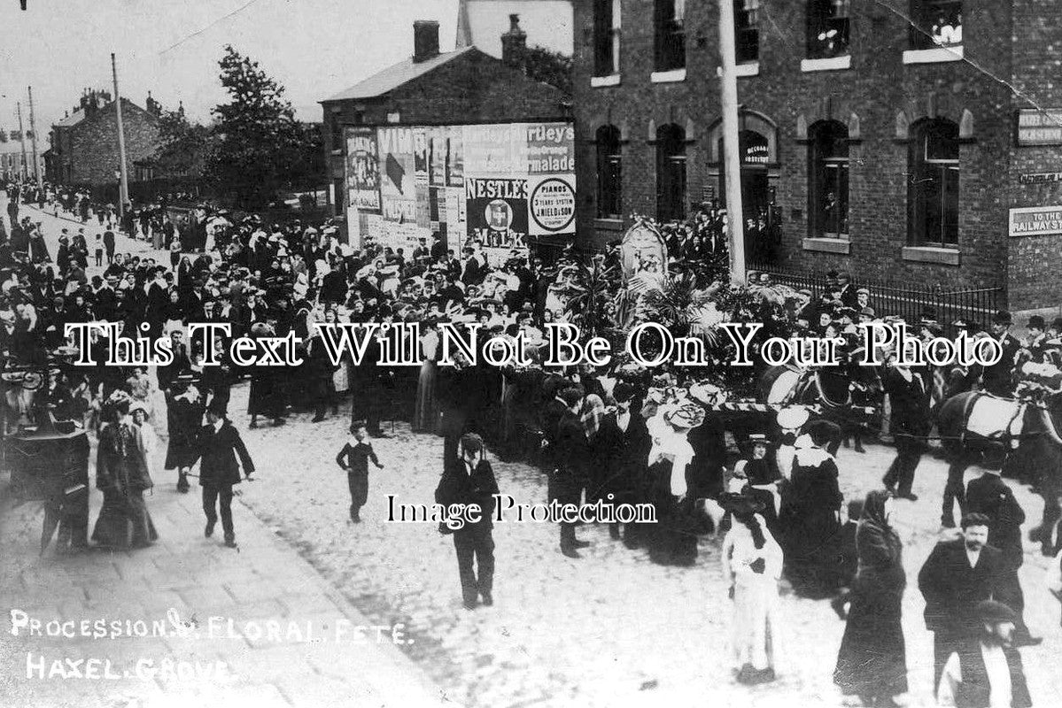 CH 1028 - Procession & Floral Fete, Hazel Grove, Cheshire