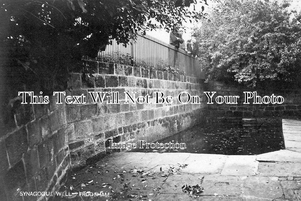 CH 1058 - Synagogue Well, Frodsham, Cheshire c1909